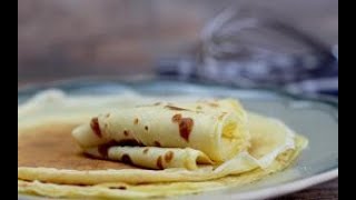 Pâte à crêpes ultra légère  CroqKilos [upl. by Hildick]