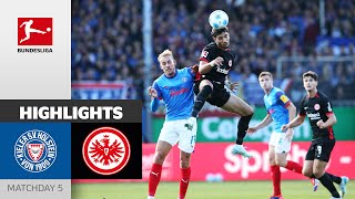 Frankfurt On A Roll  Holstein Kiel  Eintracht Frankfurt 24  Highlights  Matchday 5 – BULI [upl. by Nomrah]