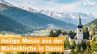 Gebetsabend und Heilige Messe aus der Marienkirche Davos  30112023 [upl. by Ahsiram]