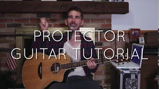 Kim WalkerSmith  Protector Acoustic Guitar Tutorial [upl. by Moulton975]