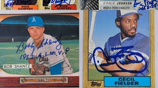 My Weekly TTM Autograph Haul 24  22 Returns Cecil Fielder 1952 AL MVP Ernie Johnson amp more [upl. by Risay979]