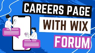 How To Add A Careers Page In Wix Website With Wix [upl. by Lonnard806]