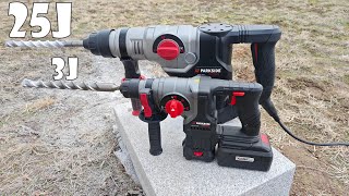 Parkside Performance 25J Hammer Drill PPBH 1600 A1 [upl. by Rysler416]