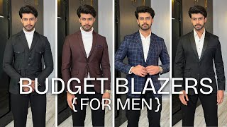 SEXY BLAZERS IN BUDGET FOR MEN  HOW TO WEAR A BLAZER  A COMPLETE GUIDE TO BLAZERS [upl. by Smalley68]