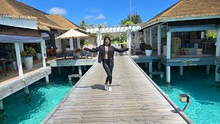 Live from the Maldives Water Villa Tour amp Scenic Views [upl. by Schnell]