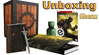 DARK SOULS 3 PRIMA GAME GUIDE  ESTUS FLASK EDITION UNBOXING [upl. by Adiesirb]