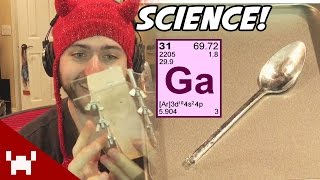 GALLIUM MELTING SPOON Science w Ze [upl. by Reniar]