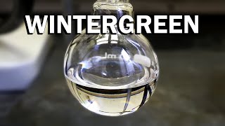 Making Wintergreen a minty odor and flavoring [upl. by Mungo]