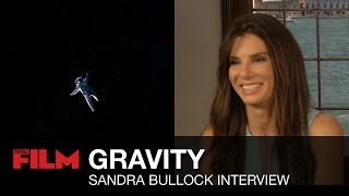 Gravity Sandra Bullock Interview [upl. by Liba]