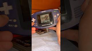 Game Boy Advance running “Super Mario Land 2” Game Boy Color version trough EZFLASH OMEGA [upl. by Epilif72]