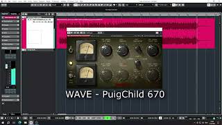 VariMu Compressor  WAVE  PuigChild 670 VS TONE EMPIRE  FIRECHILD VS Slate Digital  VBC FGMU [upl. by Skardol]