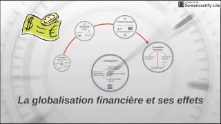 BTS Economie  Th4 Chap4  La globalisation financière et ses effets [upl. by Kcirrem]