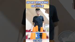 A Potential Fast Speed Stacking G5 Cycle in 6121 Seconds shorts [upl. by Torie]