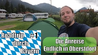 Roadtrip durch Bayern 1  Die Anreise [upl. by Eynaffit]