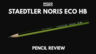 Staedtler Noris Eco HB  Pencil Review  ✎WampG✎ [upl. by Anytsirhc]