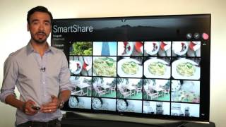 LG TV  SmartShare Partajare continut [upl. by Moshell]