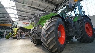 Lohnunternehmen Reiff Neuheiten 2017  Teil 2 ua Fendt 1046 Vario Ersteinsatz [upl. by Rye]