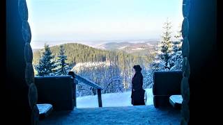 Hahnenklee Liebesbankweg im Winter Seilbahn  Goslar [upl. by Eniretac]