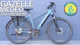 Gazelle Medeo T10 Review  Is This The Best Class 3 eBike Commuter eBike with Bosch Gen 4 Motor [upl. by Judd]