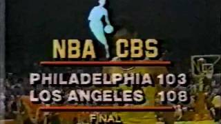 1980 NBA Finals Sixers at Lakers Gm 5 part 1111 [upl. by Oberstone]