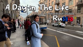 A Day in the Life of an International Student in Russia in 2022 [upl. by Anillek]