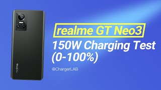 realme GT Neo 3  150W Charging Test 0100 [upl. by Alleris]