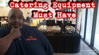 HOW TO START A CATERING BUSINESS  Proper catering equipment why  THINGS YOU NEED TO KNOW [upl. by Marylin879]