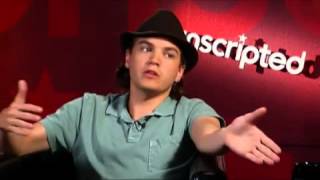 Speed Racer  Unscripted  Emile Hirsch Christina Ricci [upl. by Ayikur]