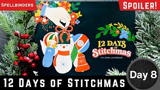 Spoiler Day 8 Reveal  12 days of Stitchmas  Spellbinders teamspellbinders [upl. by Silas875]