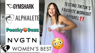 Battle of the ACTIVEWEAR BRANDS Clothing try on and review the best and the worst [upl. by Aylat]