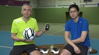 Adidas Smart Ball review Alan Smith and Jonathan Liew put it to the test [upl. by Eirallih]