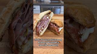 Anthony Bourdain’s FAVORITE Sandwich [upl. by Filiano]