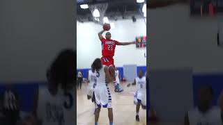 14 YEAR OLD CATCHES A BODY🏀✈️ [upl. by Nolur882]