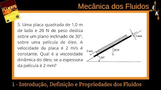 15 Introdução Definição e Propriedades dos Fluidos [upl. by Quar]