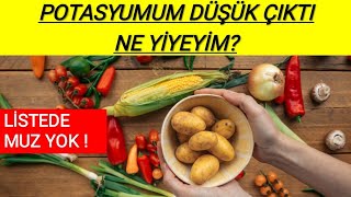 Potasyum İçeren 10 Besin [upl. by Anwahsat]