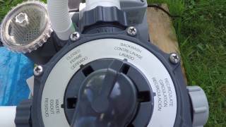 Intex Sand Filter Settings Explained [upl. by Idnerb625]