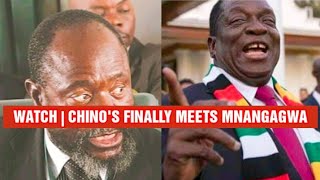 WATCH  CHINOTIMBA FINALLY MEETS MNANGAGWA • GOLDEN HAND SHAKE • DAILY NEWS [upl. by Rosel]