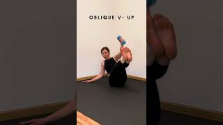 Oblique VUp strength strengthtraining toneup [upl. by Oicnerolf]