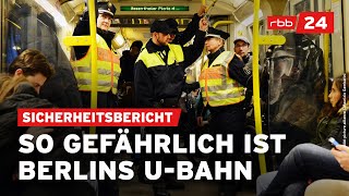 Gewalt Diebstahl Nötigungen BVG schlägt Alarm [upl. by Danieu885]