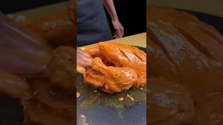 Very delicious roasted chicken food chicken cooking recipe tandoori enjoy foodie quickfood [upl. by Eirased]