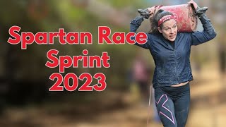 Spartan Race Sprint 2023 All Obstacles With Instructions [upl. by Alyar]