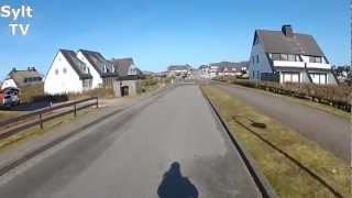 StrandRadweg von Westerland nach Wenningstedt [upl. by Zerk463]