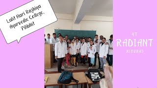 Lalit Hari Rajkiya Ayurvedic College  Pilibhit । 1st year VLOG  LHRA 🎉🎊💐🥳 [upl. by Valdemar]