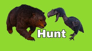 Hunt  Terror Bird And DireBear [upl. by Idac]