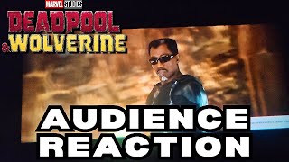 Deadpool and Wolverine AUDIENCE REACTION  Blade Scene  INSANE Theater Response [upl. by Rist]