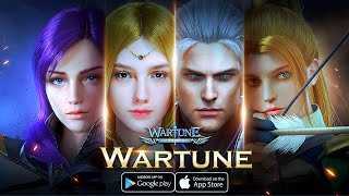 Wartune Mobile ENG  Epic magic SRPG Gameplay AndroidIOS [upl. by Eve]