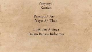 Budak Jalanan  Kustian Lirik dan Artinya Dalam Bahasa Indonesia [upl. by Yhtak]