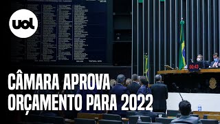 Câmara aprova Orçamento para 2022 com R 17 bilhão de reajuste a policiais [upl. by Fryd]