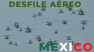 Impresionante la Fuerza Aérea y la Armada de México ponen en el aire 162 aeronaves [upl. by Jordon990]