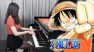 One piece OP1「We Are」Difficult Piano Version  Rus Piano  The beginning of a Legend ⚓ [upl. by Remos113]